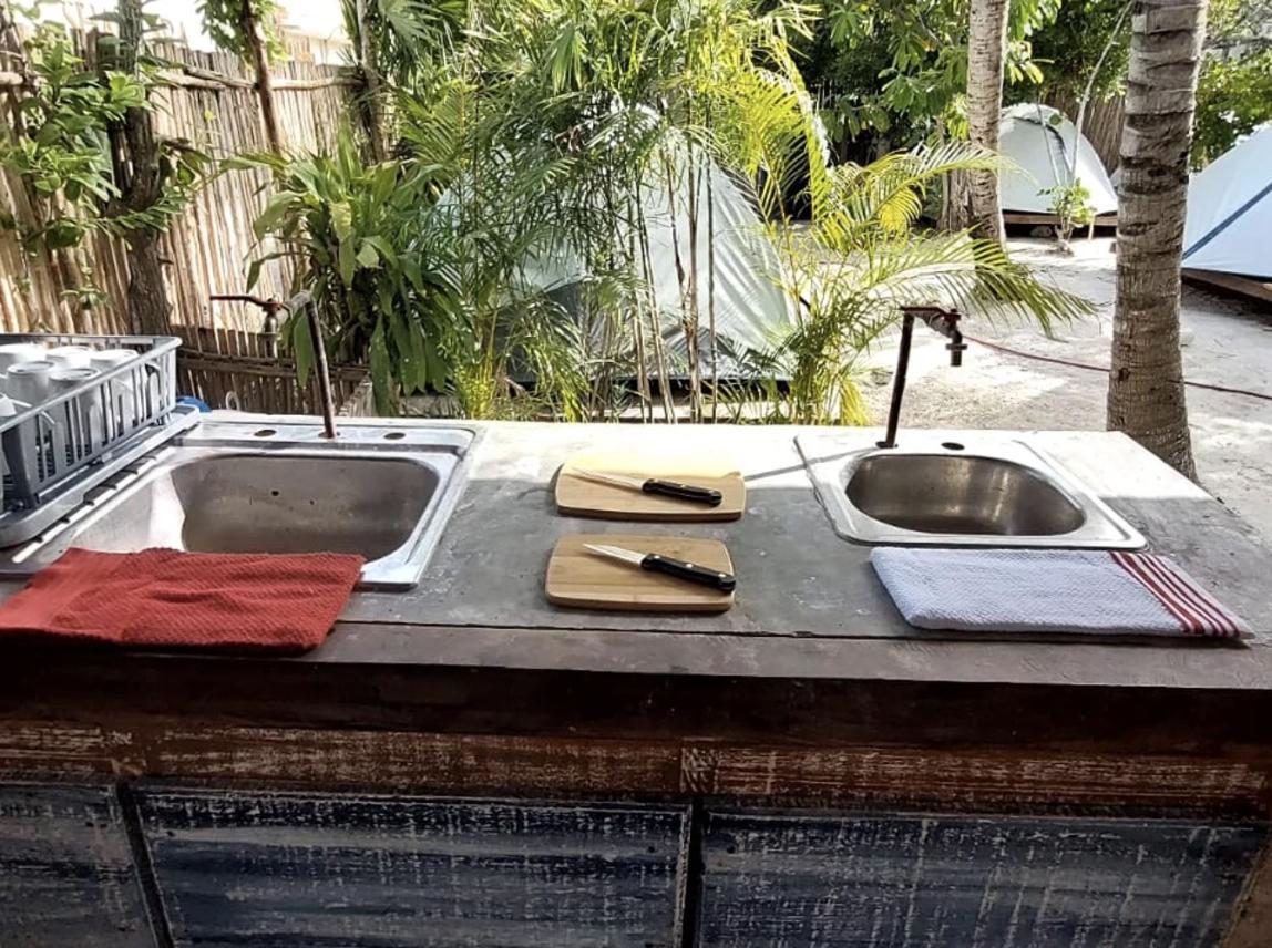Hotel Camping Ka'Anche Isla Holbox Exterior foto